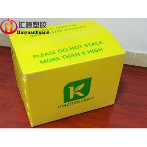 Buy cheap Printable Collapsible Custom Corrugated Plastic Boxes from wholesalers