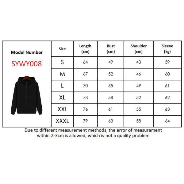 Wholesale Plus Size Men&prime;s Hoodies Full Zip up Custom Print Logo Hoodie for Man and Women