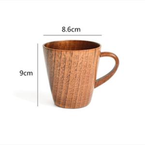 Buy cheap Modern Solid Wooden Drinking Cups Natural 350ml 400ml from wholesalers