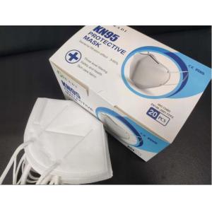 Buy cheap Foldable Disposable Respirator Mask , Easy Carrying White Surgical Mask product