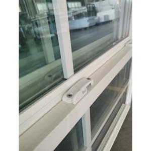 Aluminium Vertical UPVC Single Hung Window Grill Design For Ranch Home