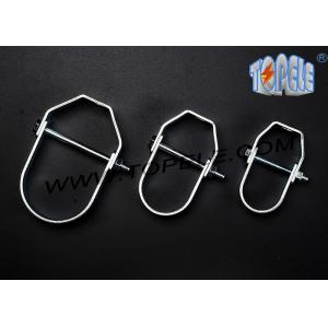 Buy cheap High Duty / UL Standard Pre-Galvanized Steel Clevis Hanger With Bolt and Nuts For Pipes, Pipe Clamp from wholesalers