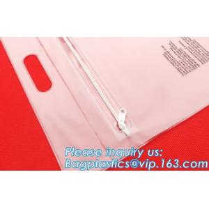 B6 A5 B5 A4 transparent zipper closure document file folder bags file bag