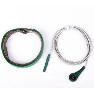 Buy cheap Reusable Ground Electrode With 1500mm Snap Cable And 450mm Belt from wholesalers