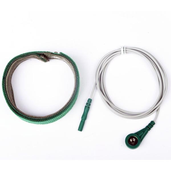Buy cheap Reusable Ground Electrode With 1500mm Snap Cable And 450mm Belt from wholesalers