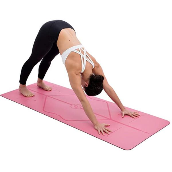 Buy cheap Best yoga mat with alignment lines, yoga mat with position lines, yoga mat with guidelines from wholesalers
