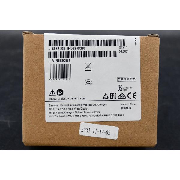 Quality Siemens - PLC I/O Module for use with SIMATIC S7-1200, 100 x 45 x 75 mm, Analogue, IB IL AO 4/8/U/BP-XC-PAC, 24 V dc, for sale