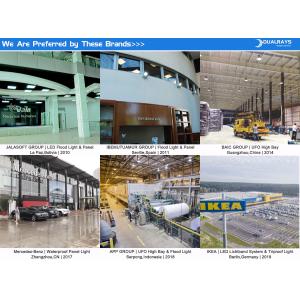 Buy cheap DUALRAYS D5 LED Vapour Proof Light Fittings with Buckle Design End-cap Quick Convenient to Open and Relock for Wiring from wholesalers