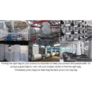 polypropylene woven plastic jumbo bag pp big bag for sand, building material,