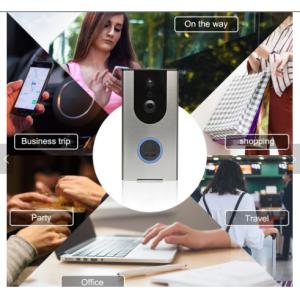 Buy cheap HD Video door bell Night vision 720P smart WIFI video doorbell see talk with visitor anywhere anytime with your doorbell from wholesalers