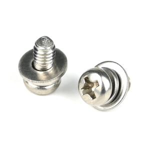 Metric M4 X 12mm Pan Head Phillips Machine Screws for Solar Water Heater