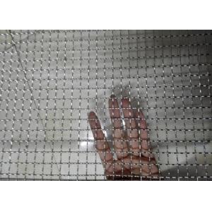 Buy cheap 1 . 0 mm Wire Diameter SS Crimped Woven Wire Mesh , BBQ Mesh Grill 0 . 8 MM Wire from wholesalers