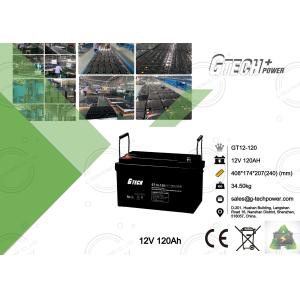 Buy cheap 120ah Valve Regulated Lead Acid Battery 12v For Solar Alarm System from wholesalers