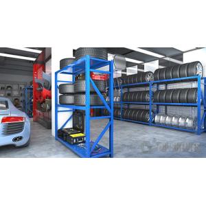 Garage Storage Warehouse Shelf Racks Anti Rust Powder Coating 2 Layers