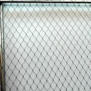 Buy cheap Flexible Stainless Steel Wire Rope Cable Mesh Stainless Steel Cable Mesh Zoo Mesh from wholesalers