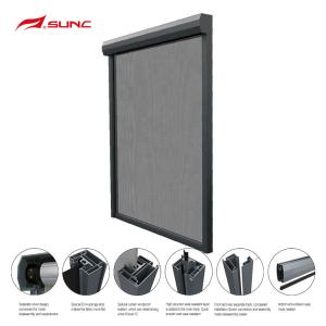 Buy cheap Facade Sunshade Waterproof Zip Track Blinds Wind Protection from wholesalers