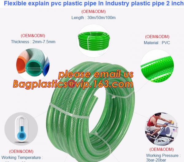 Quality Flexible explain pvc plastic pipe In Industry plastic pipe 2 inch for sale