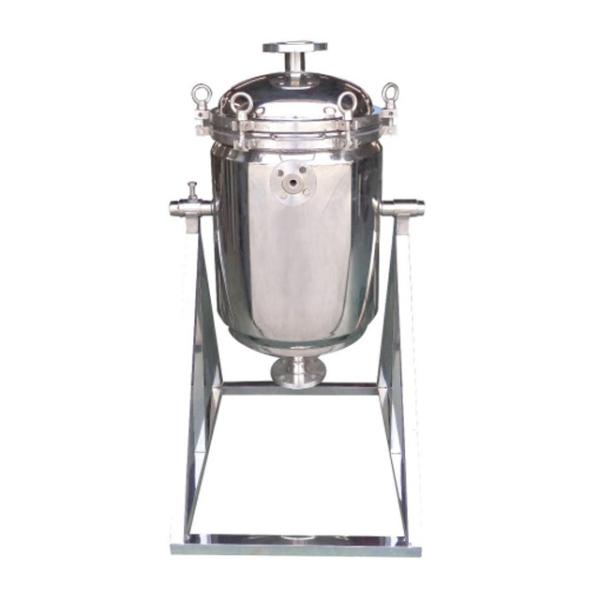 Quality 25kg Capacity Food Grade Stainless Steel Filter Housing with Square Gasket Seal Type for sale