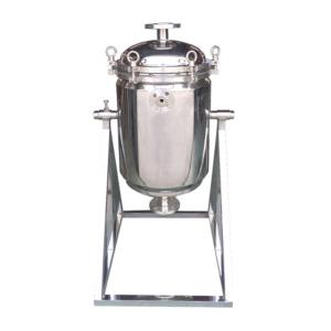 Buy cheap 25kg Capacity Food Grade Stainless Steel Filter Housing with Square Gasket Seal Type from wholesalers