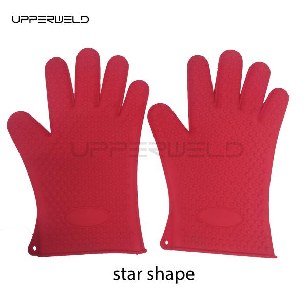 Cooking/Baking/Barbecue High Temperature Resistant Silicone Mittens and BBQ Tools Kit