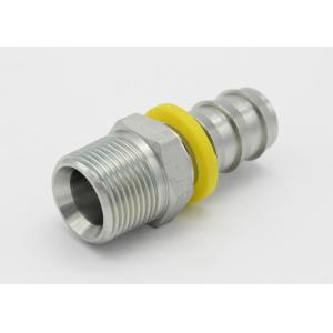 Hydraulic Hose Connector Types Socketless Hose Fitting With NPT Male Thread (