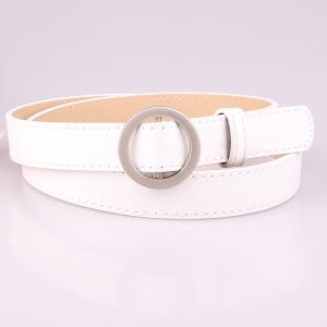 Buy cheap Trouser Punk Pu Leather Belts 90cm O Ring Buckle Belt from wholesalers