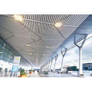 Stable Suspended Aluminium Ceiling Square Ceiling Alloy 1100H18 3003H24