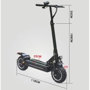 Buy cheap 1600w*2 26ah 60v Lightweight Foldable Electric Scooter from wholesalers