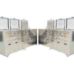 Buy cheap Multi Tanks Ultrasonic Pcb Cleaner Frequency 28 / 40khz For Electronic Industry from wholesalers