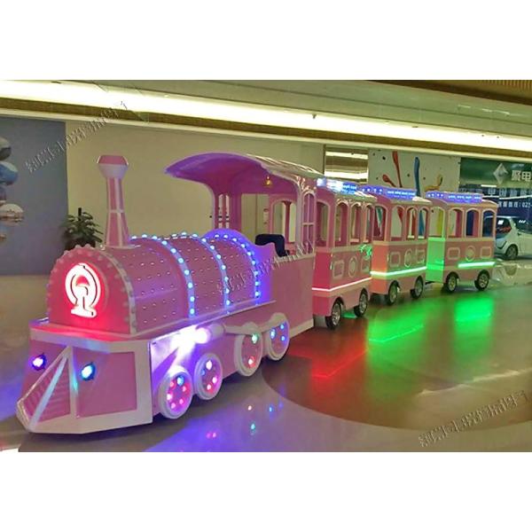 Buy cheap 220V / 380V Voltage Electric Trackless Train 20 Persons Large Capacity 1 Year Warranty from wholesalers