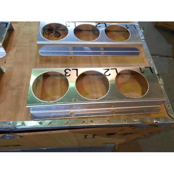 Quality Custom Aluminum Stamped Mounting Bracket for Electrical and Industrial Equipment for sale