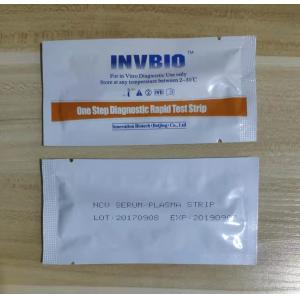 Buy cheap 99.8% Sensitivity Hepatitis C Test Strip 99.9% Specificity from wholesalers