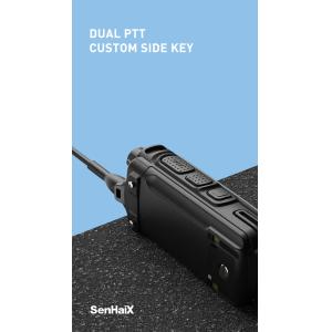Buy cheap SenHaiX 8600 Dual Analog Walkie Talkie Waterproof U/VHF Transceiver from wholesalers