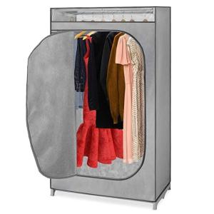 Buy cheap Home Portable Non Woven Wardrobe With Hanging Rack from wholesalers