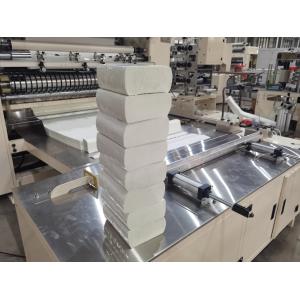 Buy cheap Dot To Dot Embossing Glue Lamination N Fold Hand Towel Paper Making Machine Production Line from wholesalers