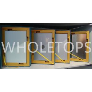 Folded Aluminium Solid Sheet With Regular 20mm Edges Four Sides