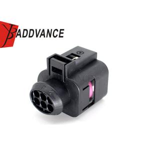 Buy cheap Black FEP Automotive Connectors 1.5 Mm 6 Pin Sealed Connectors For Skoda V W 1J0973713 from wholesalers