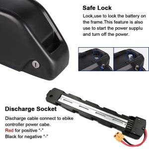 Buy cheap Polly Down Tube lithium Ebike Battery Pack 36V 48V 30ah from wholesalers