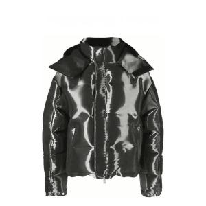 Buy cheap OEM Custom Wholesale Reflective Nylon Men′s Metallic Custom Winters Bubble Coat Logo for Shiny Men Padded Down Puffer Jacket from wholesalers