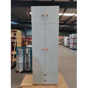 Buy cheap Clothing Metal Steel Armable Hanger Cupboards Locker Bedroom Wardrobe Closet from wholesalers