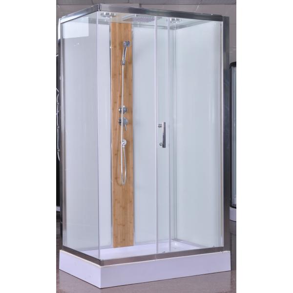 Buy cheap 1200x800x2150mm Rectangular Shower Cabins With Bamboo from wholesalers