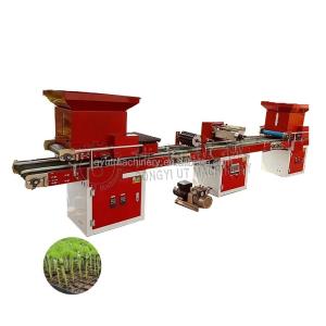 Buy cheap Auto Tray Seeding Sowing Machine With Trays for Vegetable Seed Sowing 28X54CM Plat Size from wholesalers