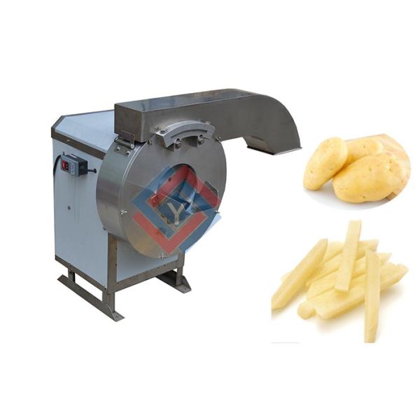 Quality 800kg/h Farms Vegetable Dicer Machine Automatic Potato Chips Cutting Machine for sale