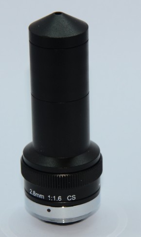 Quality 2.8mm pinhole lens/board, manual lens for sale