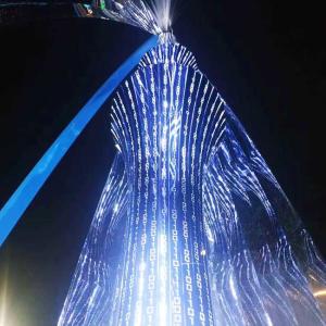 Buy cheap Custom Sailboat Modern Stainless Steel Sculptures Mirror Antiwear Rustproof from wholesalers