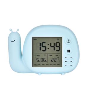 Buy cheap Kingda ABS Silicone Kids Alarm Clock , Portable DC 5V Digital Night Light Clock from wholesalers