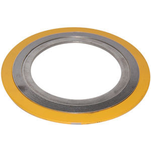Buy cheap 150 LB Flange Spiral Wound Gasket Color SS304 Inner Outer Ring 3/4 Inch from wholesalers