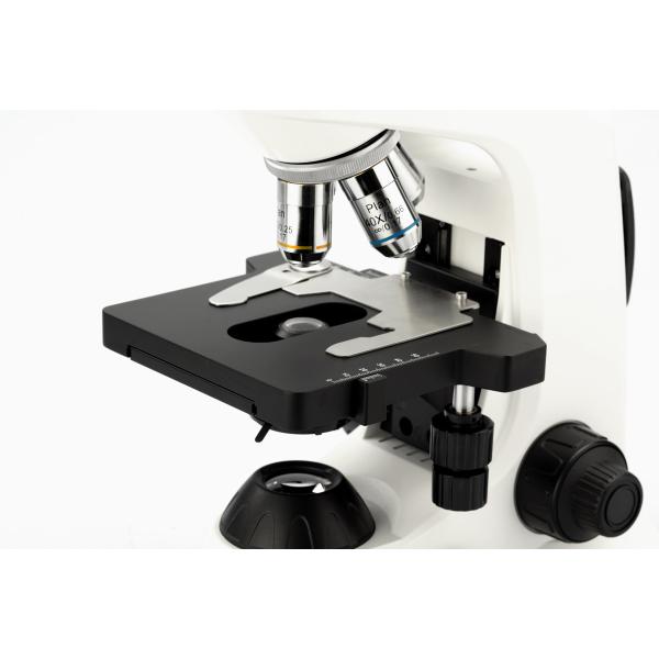 4 Position 40X Lab Biological Microscope With Mechanical Stage