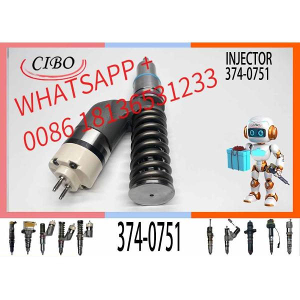 Diesel Engine Parts Fuel Injector 374-0751 20R-2285 For Track Type Tractor D10N D10R D10T D10T2