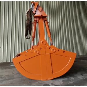 Buy cheap 24-38 Ton Mechanical Grab Bucket Excavator Clamshell Bucket For PC240 ZX360 CAT324 Cat Hitachi Sanny from wholesalers